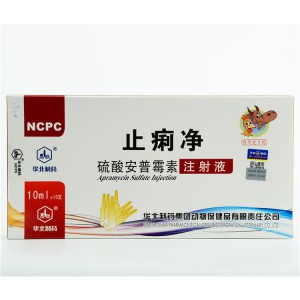 Chinese wholesale Animal Antipyretic -
 10% Apramycin Sulfate injection – North China Pharmaceutical